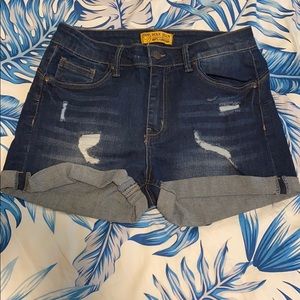 Jean shorts